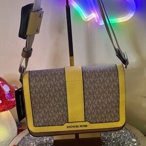 NWT - Michael Kors Cooper Mini Flap Crossbody Bag. Retail $348.00